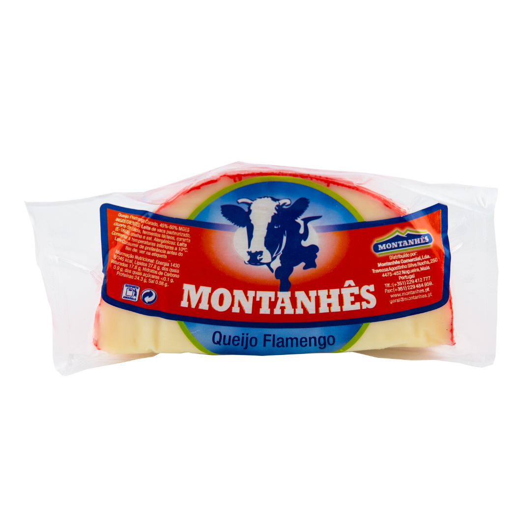 Queijo Flamengo Montanhês Bola Quartos