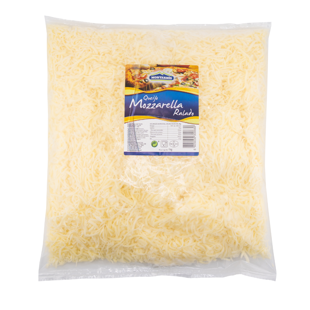 Queijo Mozzarella Montanhês Ralado 1Kg