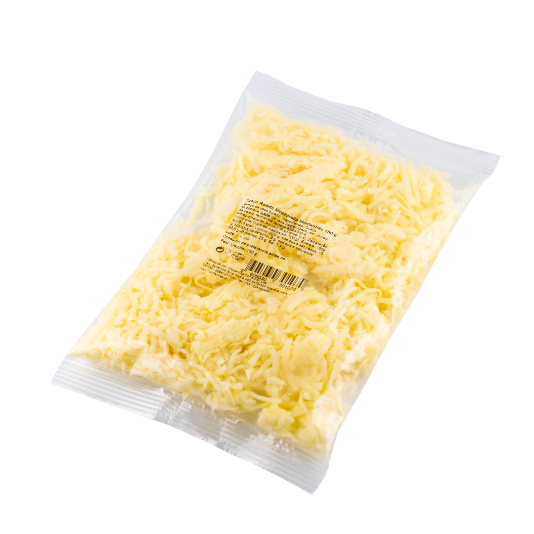 Queijo Mozzarella Ralado Montanhês 150gr