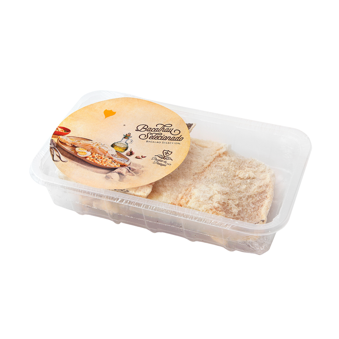 Postas Bacalhau Salgado Seco 500grs