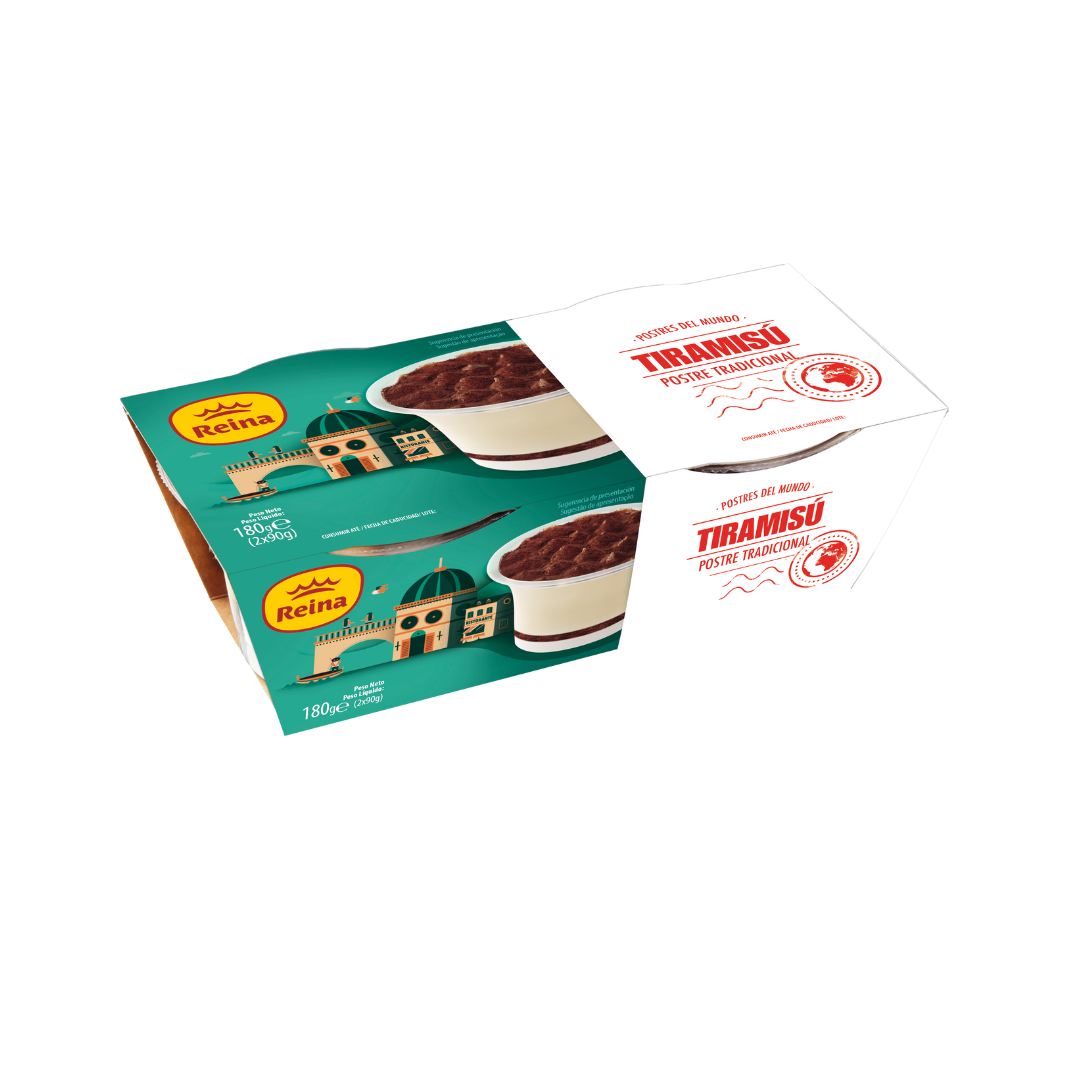 Tiramisú Reina 2x90g