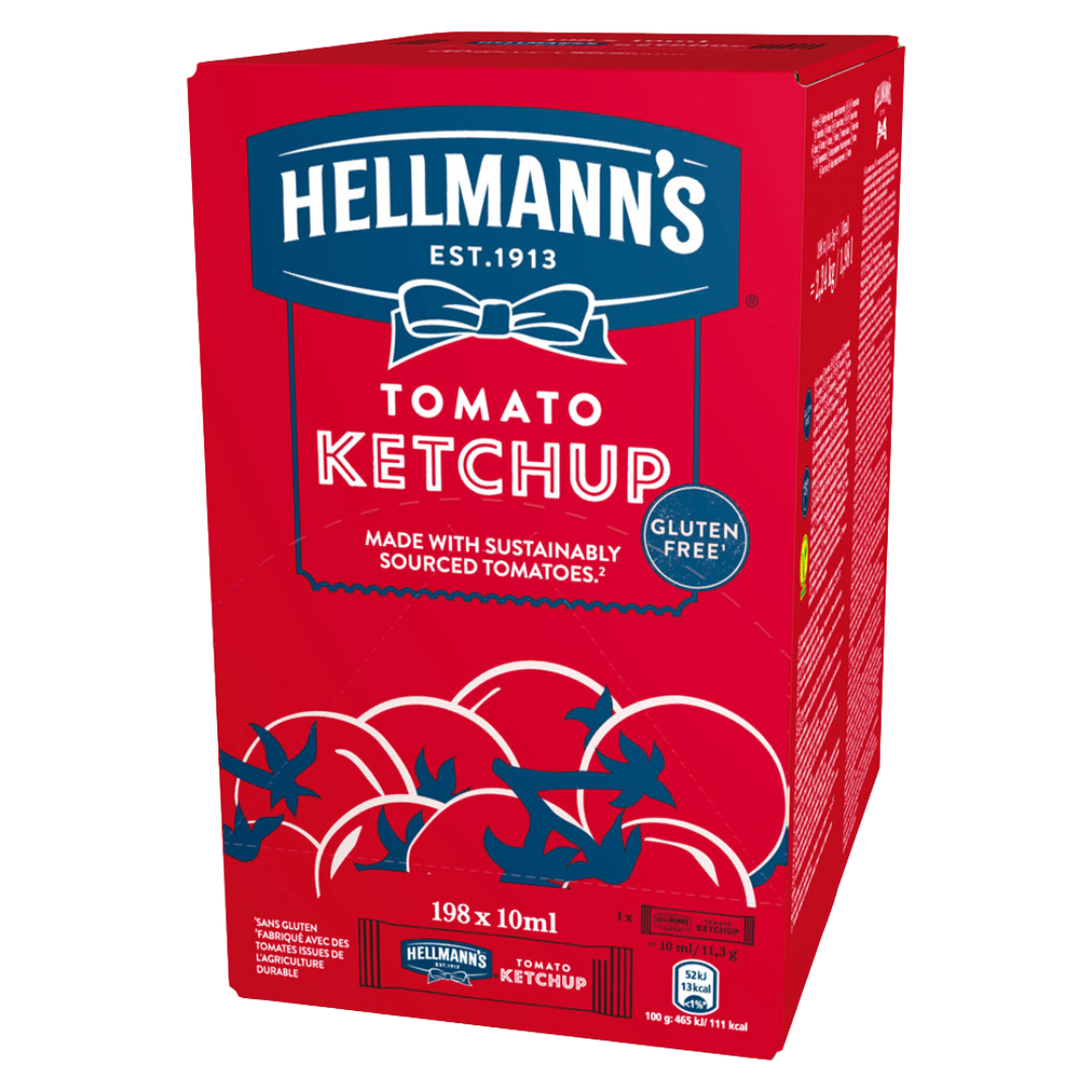Hellmann's Ketchup Pp 200X10ml fs