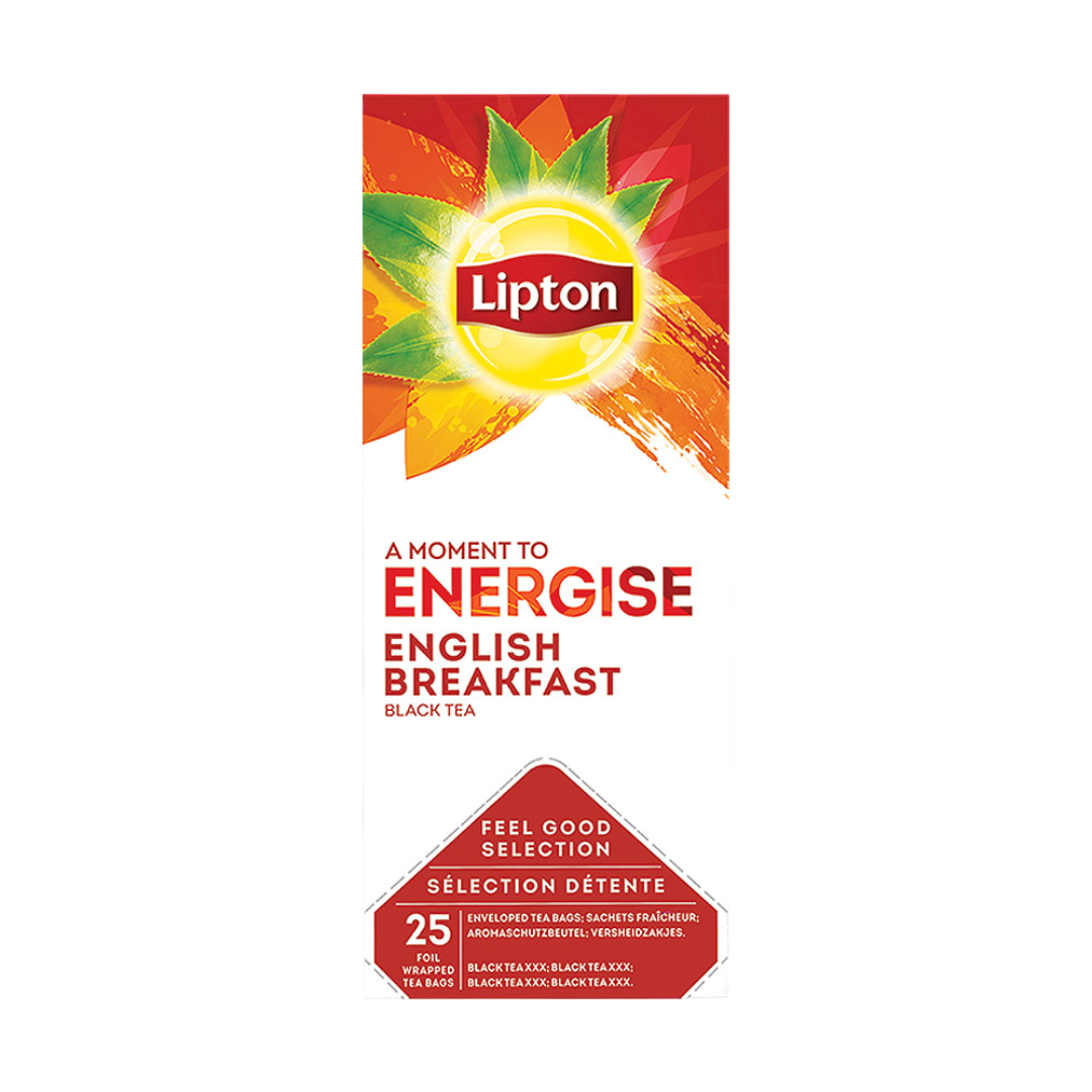 Lipton English Breakfast 25 saq. x6
