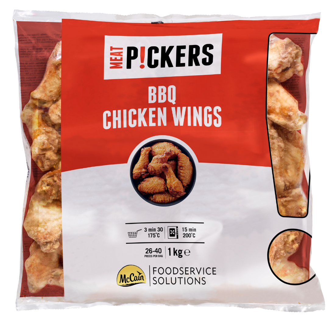 Asas de Frango Barbecue Ultracongeladas McCain 1kg