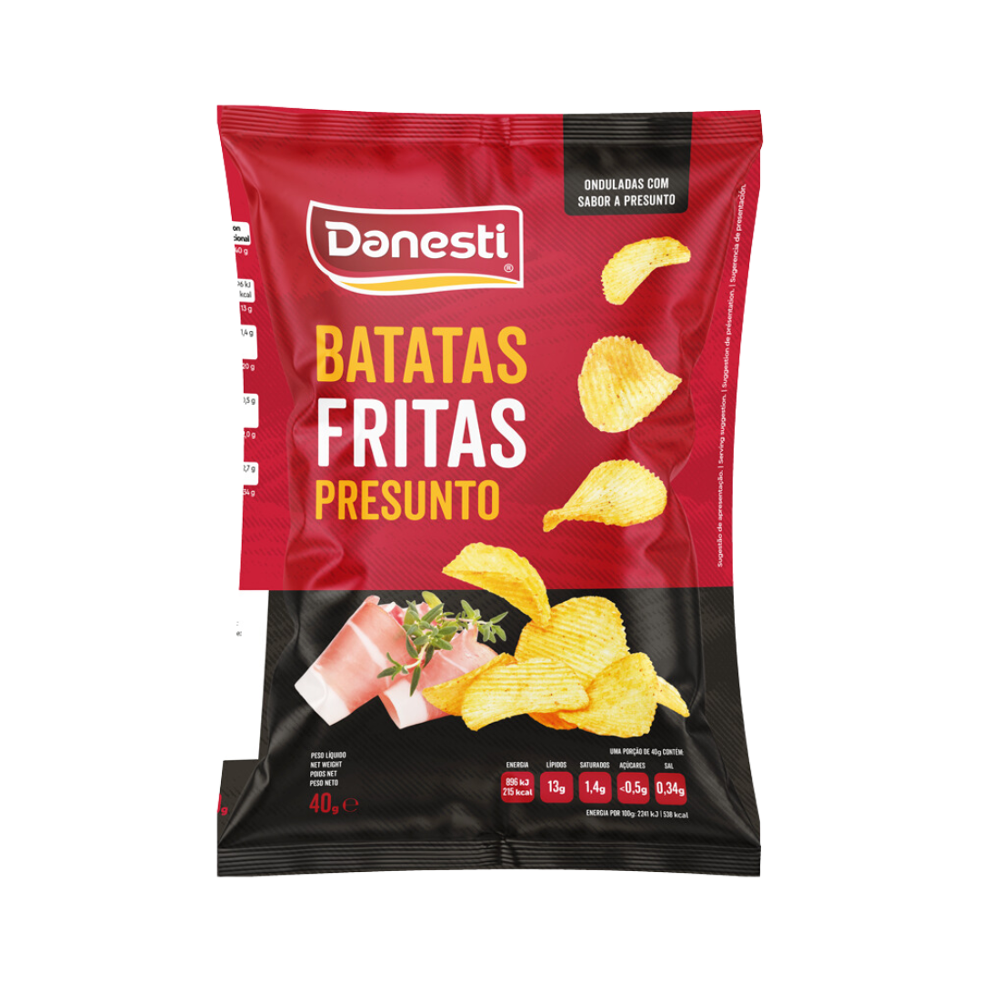 Batata Frita Ondulada Presunto (peq.)