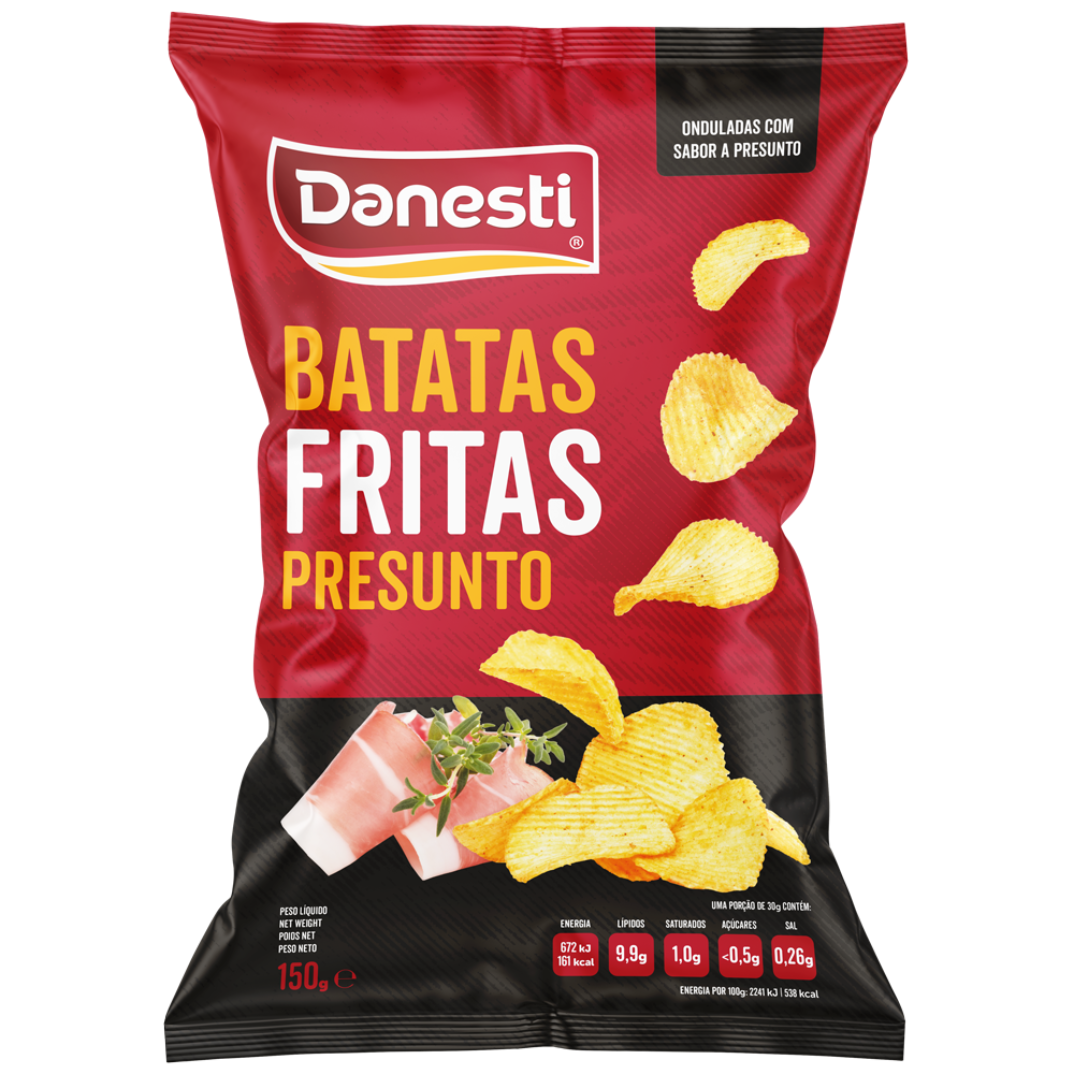 Batata Frita Ondulada Presunto (med.)