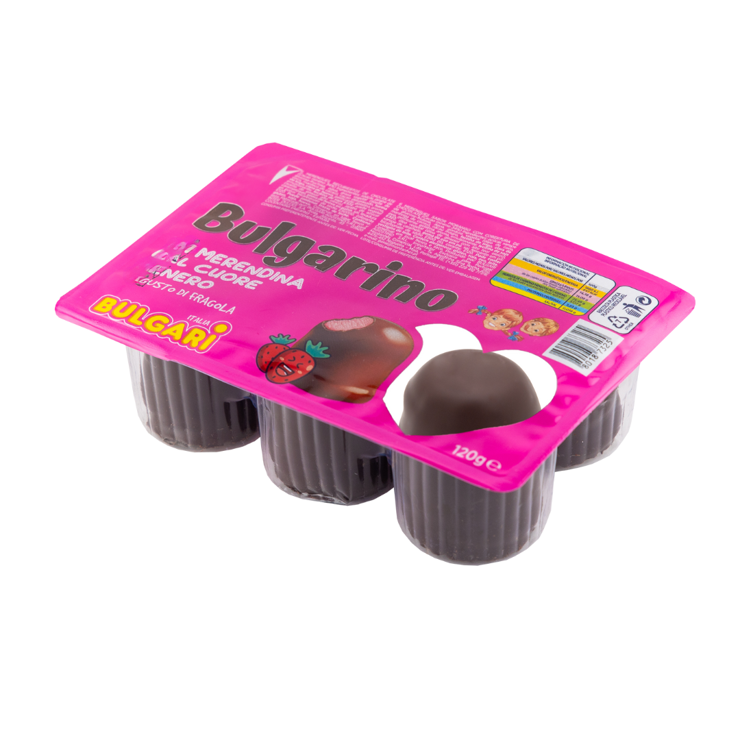 Bombocas Negrettino Morango Bulgari 120g