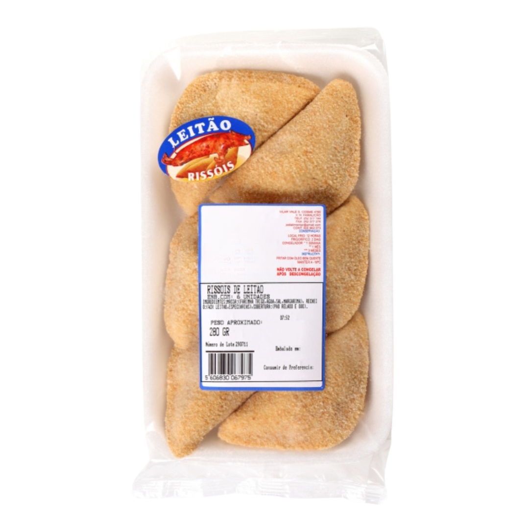 Rissóis de Leitão (cuvete c/ 6un)